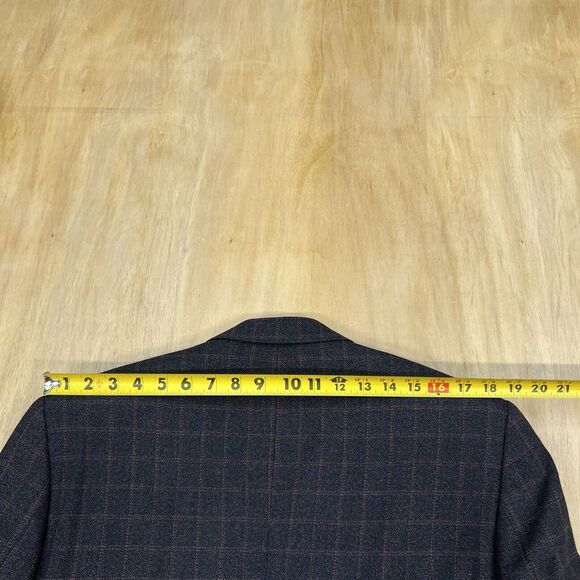 Vintage Hugo Boss Sport Coat Blazer Jacket 3 Button Mens 38R Wool Cashmere - Picture 6 of 13